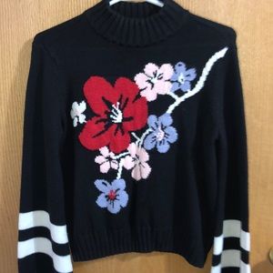 H&M floral sweater